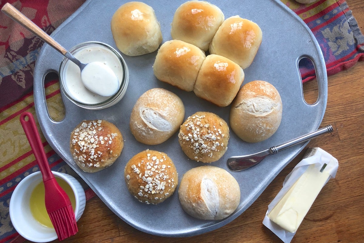 How to make dinner rolls with discard starter King Arthur Baking